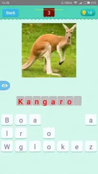Australian Animal Quiz Screen Shot 3