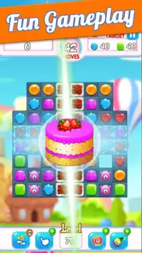 Candy 2018 Smash Bomb - Amazing Match 3 Puzzle Screen Shot 1
