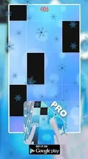 Snow Magic Piano Tiles - Music 2018 Screen Shot 1
