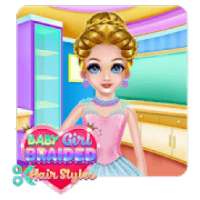 Plaited hairstyles game for little girls