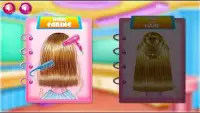 Plaited hairstyles game for little girls Screen Shot 6