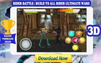 Rider Battle : Build Vs All Rider Henshin Fight Screen Shot 3
