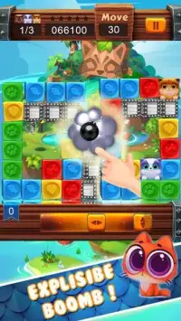 Cats Rescue Puzzle, Pets Game, Crush, Puzzle Games Screen Shot 1
