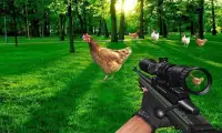 Chicken Shoot : 3D sniper Murgi Shooter Screen Shot 2