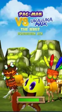 Best Running PacMan VS Uka-Uka Ultimate Screen Shot 2