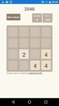 2048 Math Game Screen Shot 2