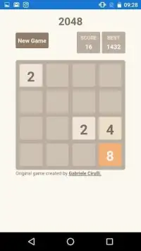 2048 Math Game Screen Shot 1