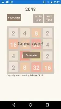 2048 Math Game Screen Shot 0