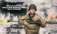 Winter Survival Mission - World War Battleground Screen Shot 8