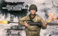 Winter Survival Mission - World War Battleground Screen Shot 0