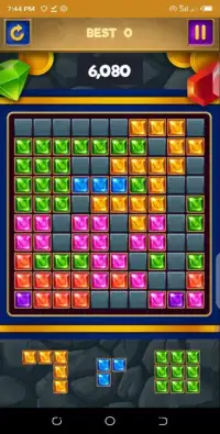 Jewels block puzzle game Screen Shot 2