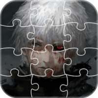 Anime Jigsaw Puzzle Permainan: Tokyo Ghoul Puzzle