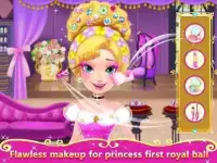 Long Hair Princess 2 Royal Prom Salon Dance Games Screen Shot 2