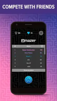 Amazer - 2d maze and labyrinth game Screen Shot 6