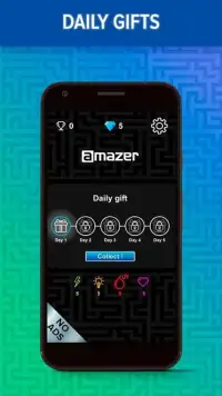 Amazer - 2d maze and labyrinth game Screen Shot 7