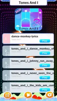 Tones And I Piano Games Screen Shot 3