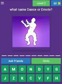 Guess battle royale Dances & Emotes | Quiz 2018 Screen Shot 1
