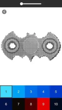 Fidget Spinner Color By Number - Pixel Art Screen Shot 4