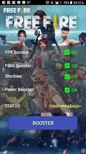 Free Fire FPS and PING Booster Screen Shot 3