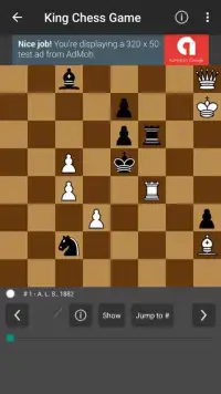 King Chess Game Screen Shot 2