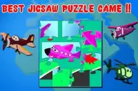 Super Plane Kids Jigsaw Puzzle Screen Shot 6