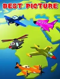 Super Plane Kids Jigsaw Puzzle Screen Shot 0