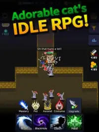 Cat Tower - Idle RPG Screen Shot 3