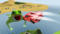 Extreme Car Driving: Free Impossible Stunts Screen Shot 1