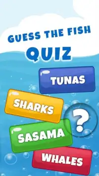 Guess The Fish Quiz Questions And Answers Game Screen Shot 1