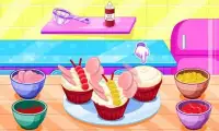 Butterfly muffins cooking game Screen Shot 2