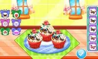 Butterfly muffins cooking game Screen Shot 1