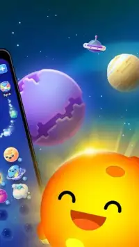Merge Space Planets: Clicker & Idle Tycoon Games Screen Shot 13