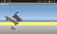 Skate Cat Screen Shot 1