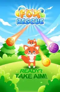 Bubble Shooter: Fox Rescue Screen Shot 0