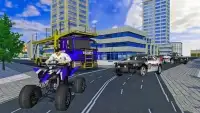 Vegas Cops ATV Monster Bike:Plane Transporter 2018 Screen Shot 2