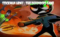 Stickman Army : The Defenders Game Screen Shot 3