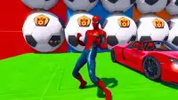 Impossible Super Heroes - Car Stunts Racing Games Screen Shot 4