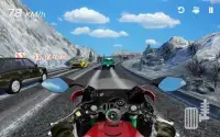 Moto Race : Highway Race Traffic Riding Simulator Screen Shot 2