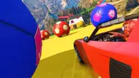 Impossible Super Heroes - Car Stunts Racing Games Screen Shot 0