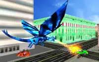 Robot Transformation Dragon: Futuristic Crime City Screen Shot 1
