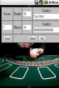 Fast Black Jack 21 Screen Shot 1