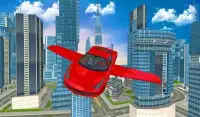Flying Car Real Driving Simulator 3D Screen Shot 0