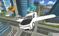Flying Car Real Driving Simulator 3D Screen Shot 10