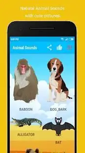 Animal Sounds - Natural Animal Sound with Picture Screen Shot 1