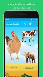Animal Sounds - Natural Animal Sound with Picture Screen Shot 0