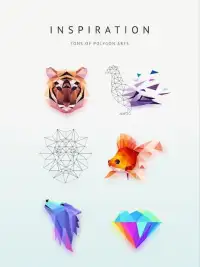 Poly Artbook - puzzle game Screen Shot 3