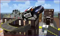 Police Robot Car Roof Stunts Screen Shot 11