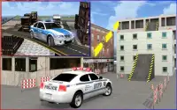 Police Robot Car Roof Stunts Screen Shot 5