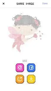Fairy Coloring By Number-Pixel Art Screen Shot 0