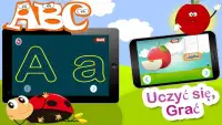 ABC Polski & śledzenie liter - alfabet dla dzieci Screen Shot 2